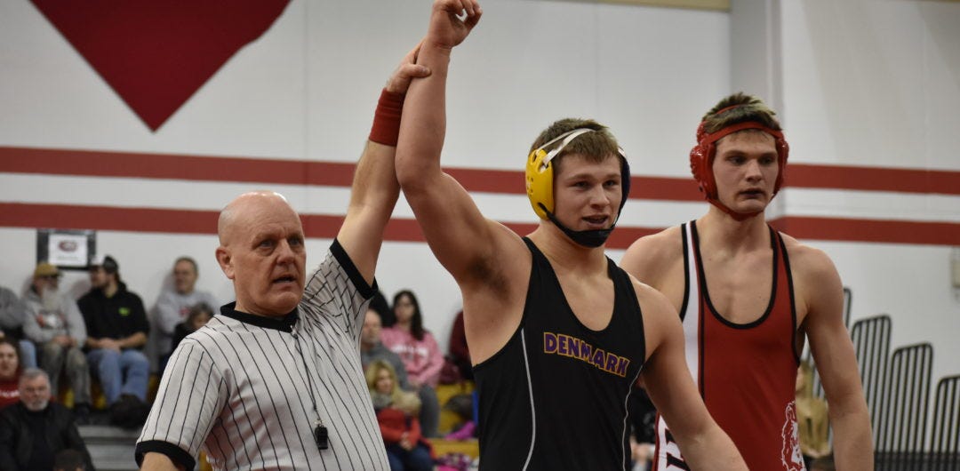 Denmark junior Gabe Wertel