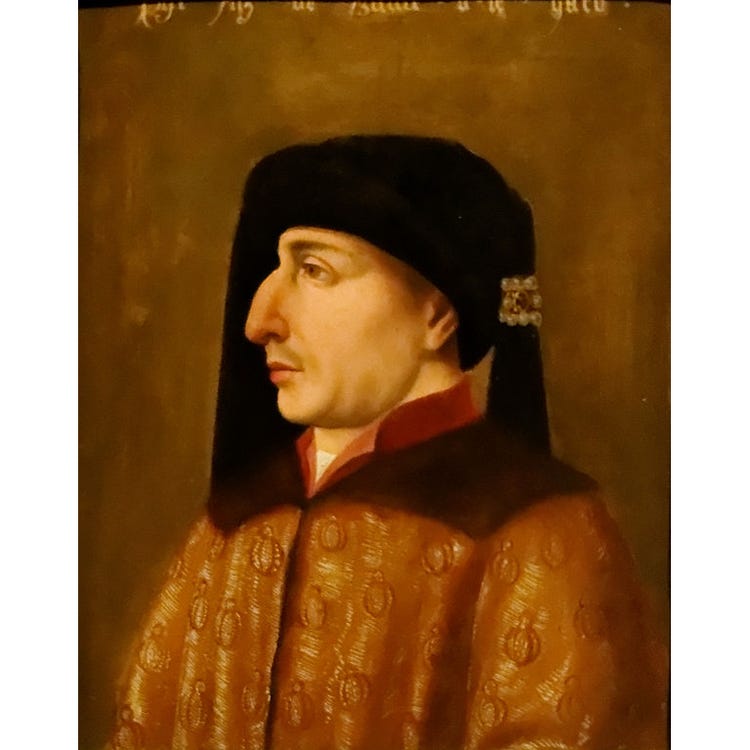 Duke Philip the Bold of Burgundy, Kunsthistorisches Museum, Vienna, Austria.