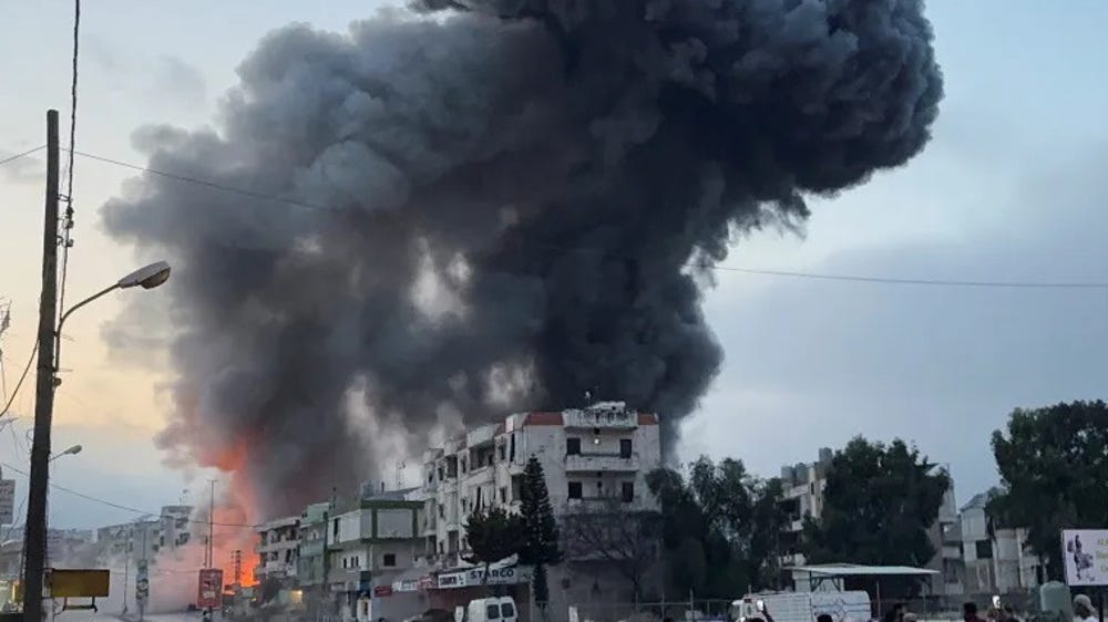 Three killed, 23 wounded in fresh Israeli strikes on Lebanon Three killed, 23 wounded in fresh Israeli strikes on Lebanon