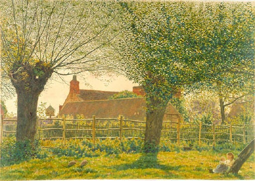 At Binsey, near Oxford (1862), by George Price Boyce. At Binsey, near Oxford (1862), by George Price Boyce.
