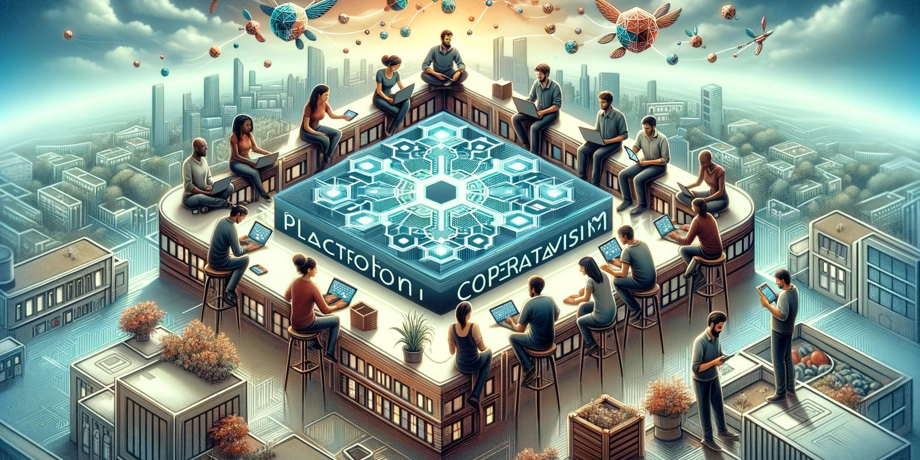 Cover image for How Trebor Scholz's Platform Cooperativism Redefines Work and Wellbeing | Gratitude Series 13/60
