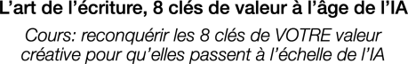 L'art de l'écriture à l'âge de l'IA