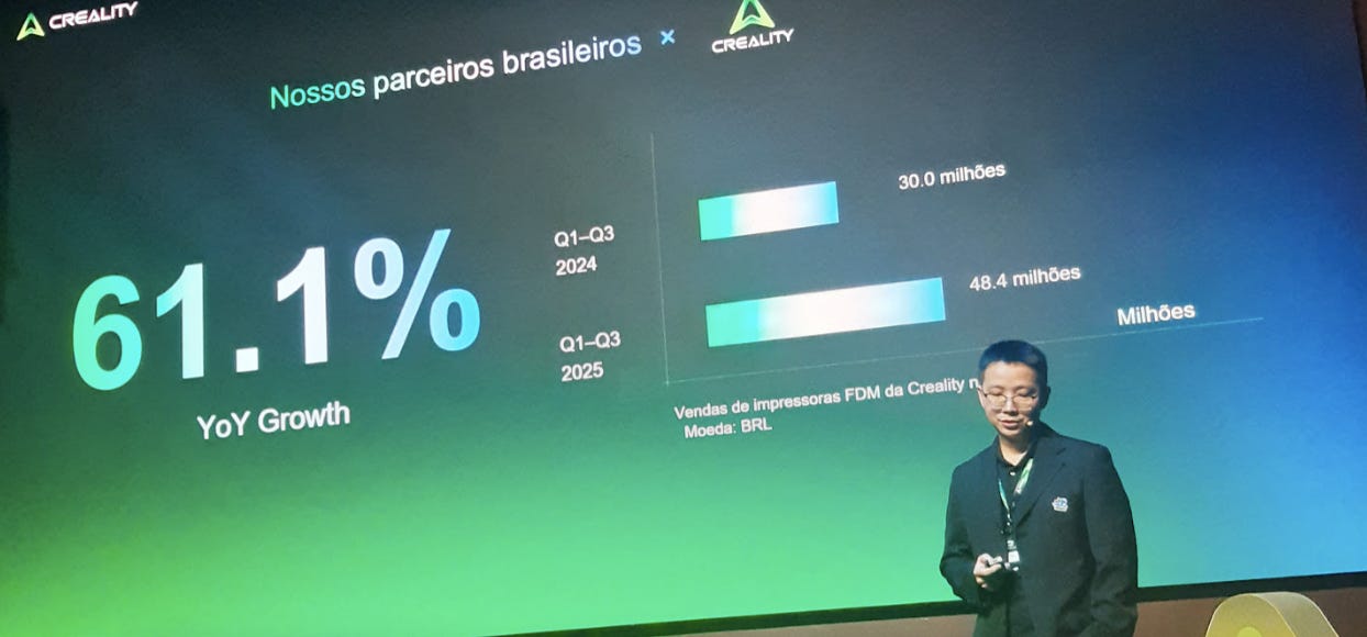 Creality Summit 2026 - Emanuel Campos - Impresso3D