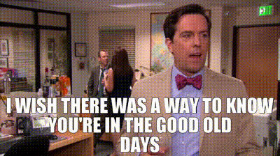 YARN | I wish there was a way to know you're in the good old days | The  Office (2005) - S09E23 Finale | Video clips by quotes | e38d27f1 | 紗