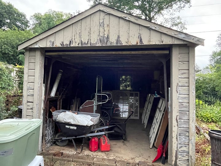 Before & After: Havenwood Potting Shed