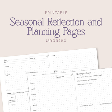 Moon & Craft's Moon Play Planner and Journal