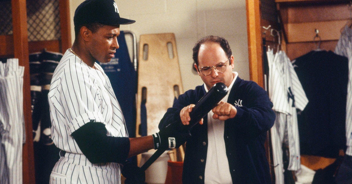 Yankees announce "Seinfeld Night" with George Costanza bobblehead giveaway  for August game against Red Sox - CBS New York