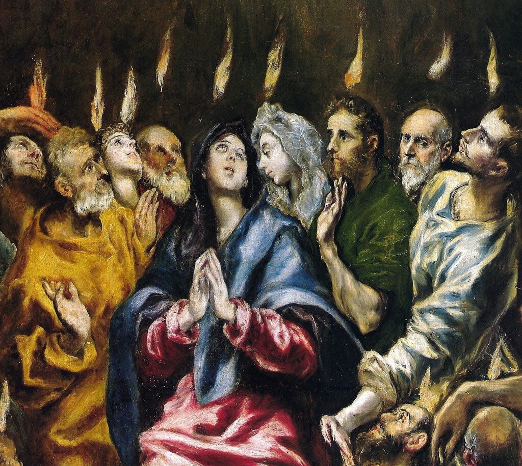 El Greco - Pentecost, 1610 at Prado Museum Madrid Spain | by mbell1975