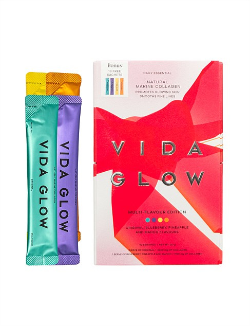 Vida Glow Marine Collagen Multi-flavour Set | David Jones