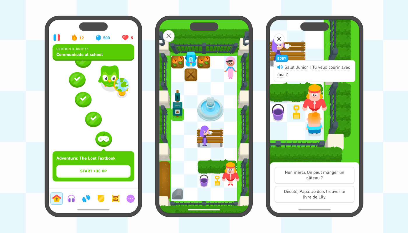 Adventures Is Duolingo's New Immersive Gamified Feature