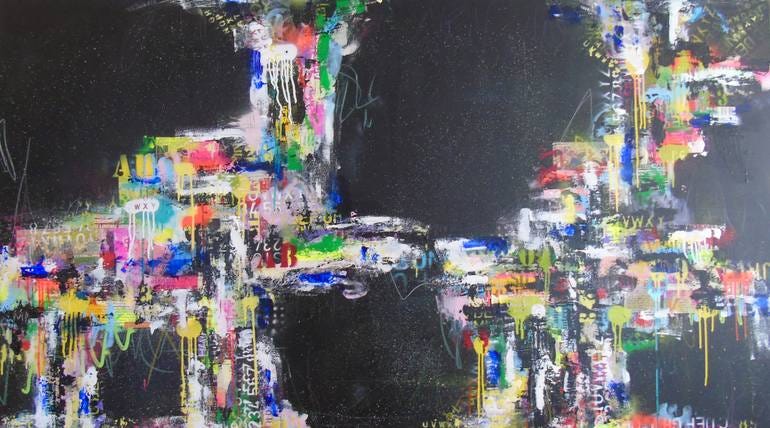 The Phenomenal World Painting by Lorette C Luzajic | Saatchi Art The Phenomenal World Painting by Lorette C Luzajic | Saatchi Art