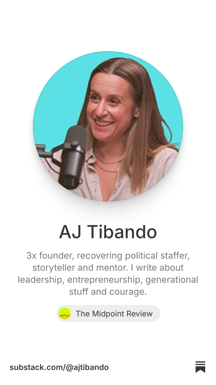 AJ Tibando | Substack