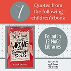 Fifty-Four Things Wrong with Gwendolyn Rogers, by Caela Carter - a short summary 