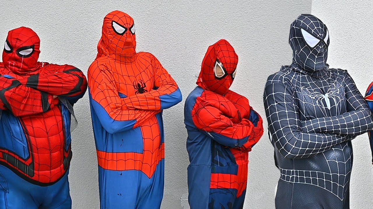 Team Spider-Man VS Team Bad Guys Team Spider-Man VS Team Bad Guys