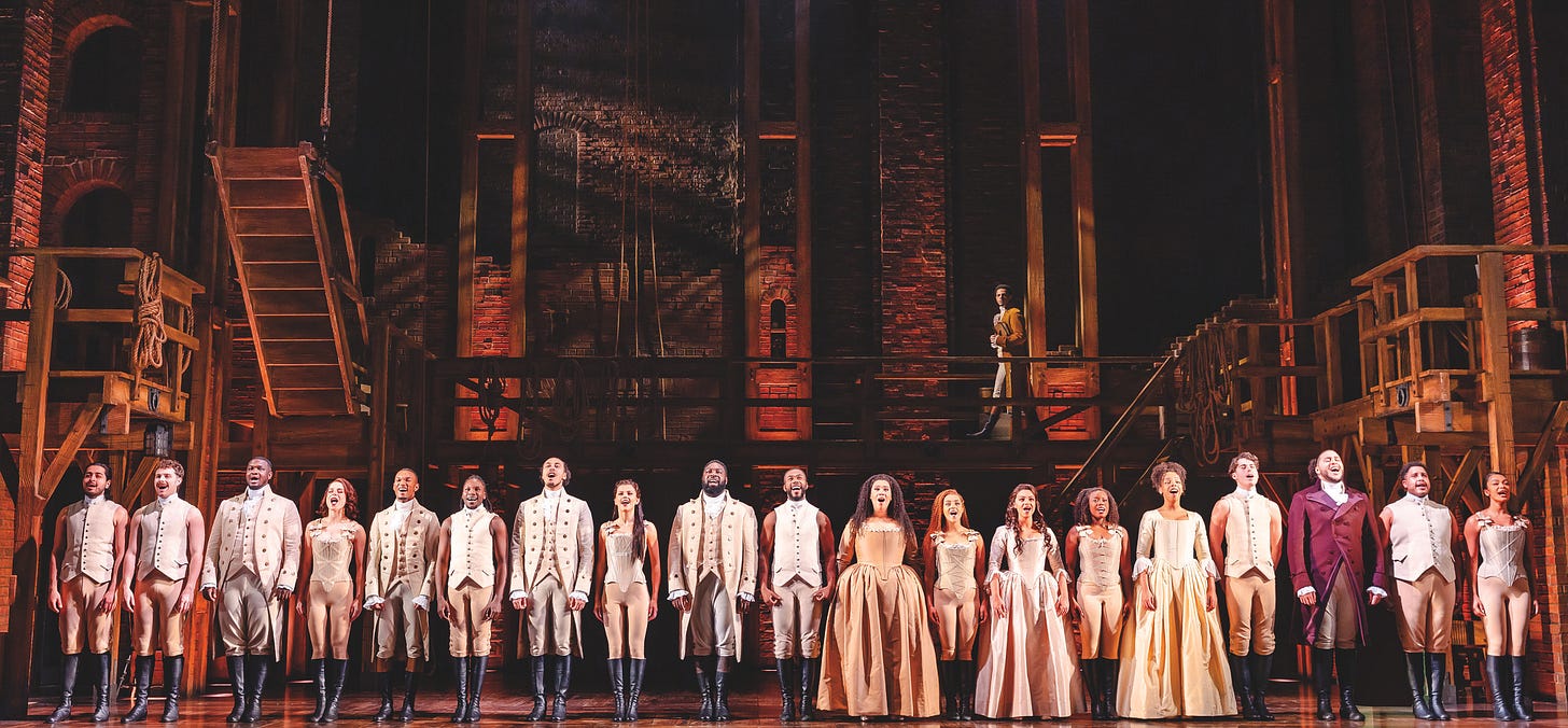 HAMILTON TOUR. The Company. Photo by Danny Kaan