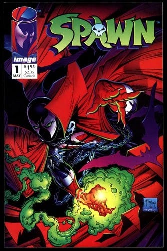 Spawn #1 Image 1992 (NM) 1st Appearance of Spawn! L@@K! - Picture 1 of 2