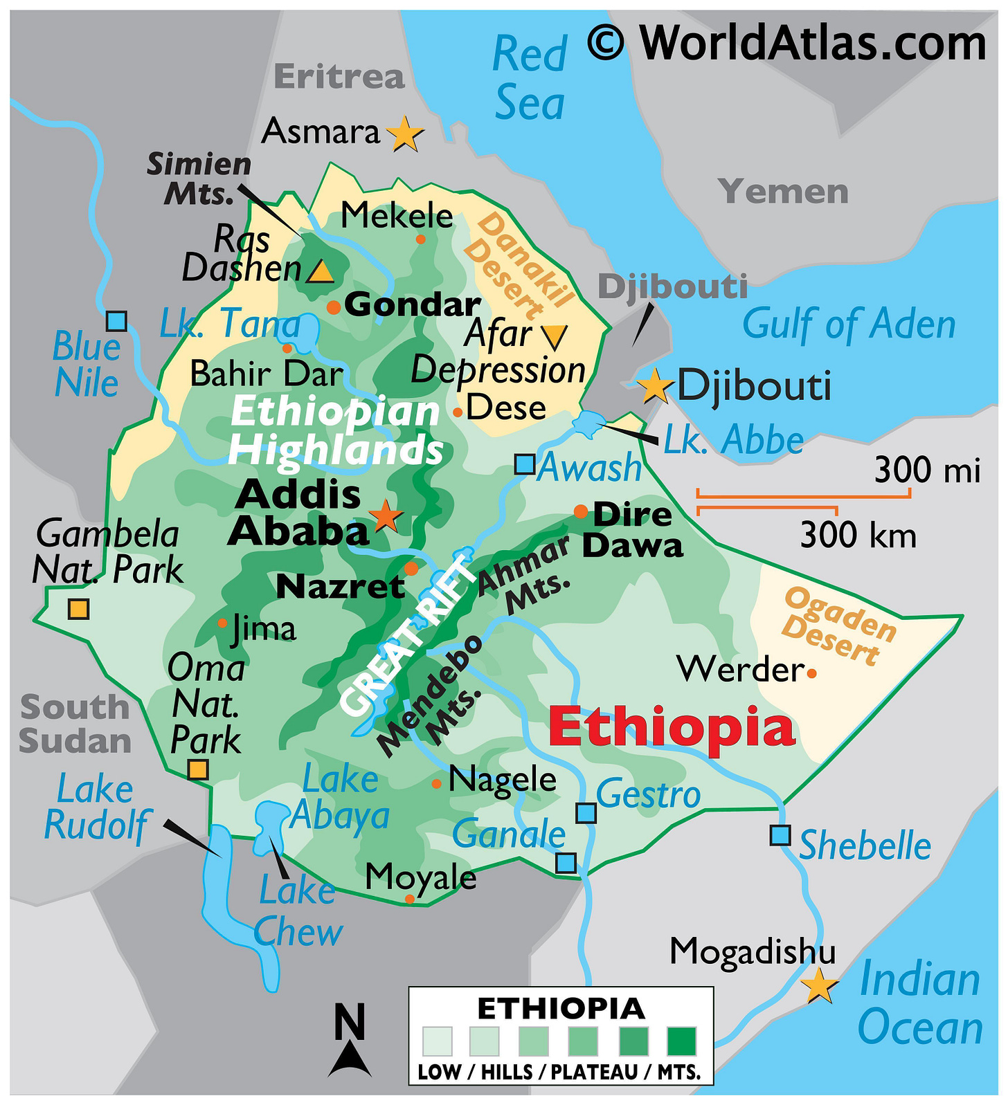 Ethiopia Maps & Facts - World Atlas