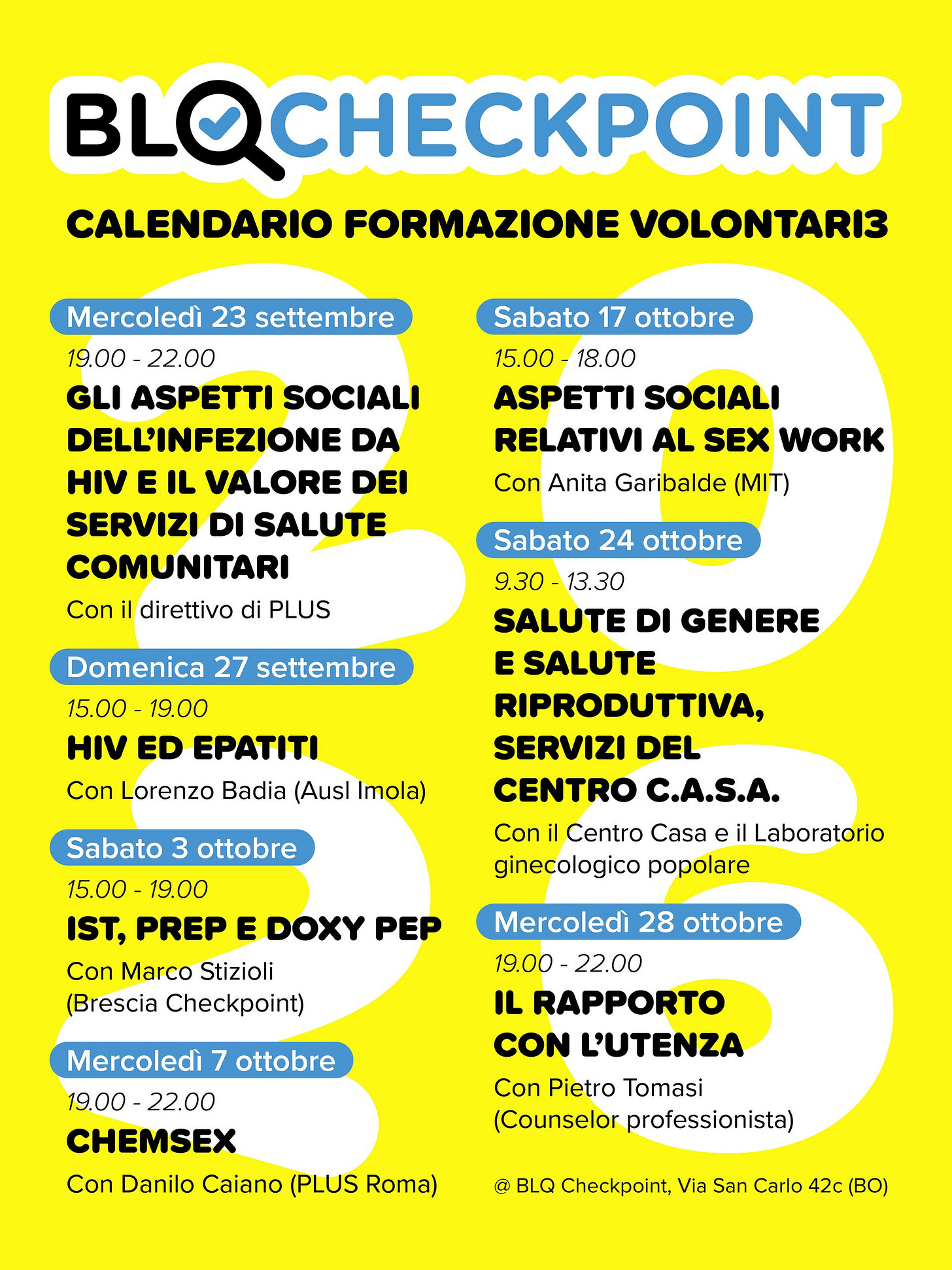 Locandina corso Plus Locandina corso Plus