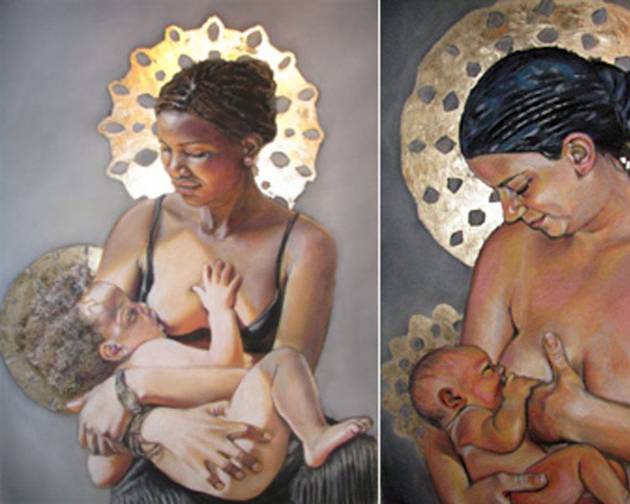 Facebook furor as nursing mother paintings censored | The Star Facebook furor as nursing mother paintings censored | The Star