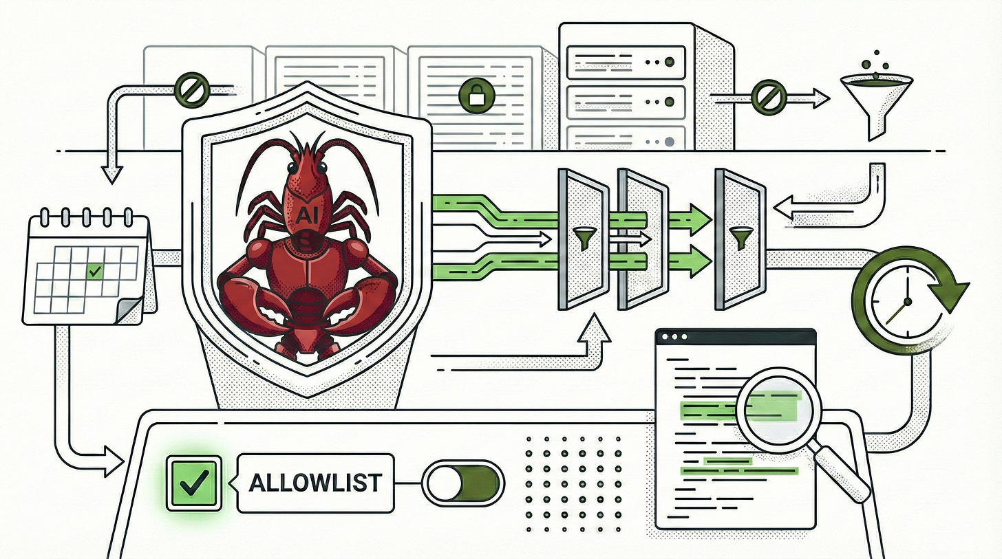 How to setup standard protection for OpenClaw