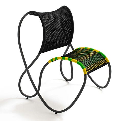 Modou Armchair | Banjooli Tables | Shadowy Chaise Longue (Images: Moroso)