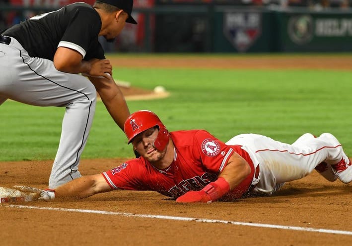 Wrist Injury For Mike Trout May Spell Trouble For Angels And Fantasy Owners  Alike