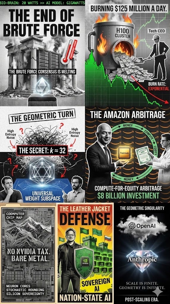 The Geometric Turn: The Anthropic-Amazon Alliance and the Architecture of the Post-Scaling Era