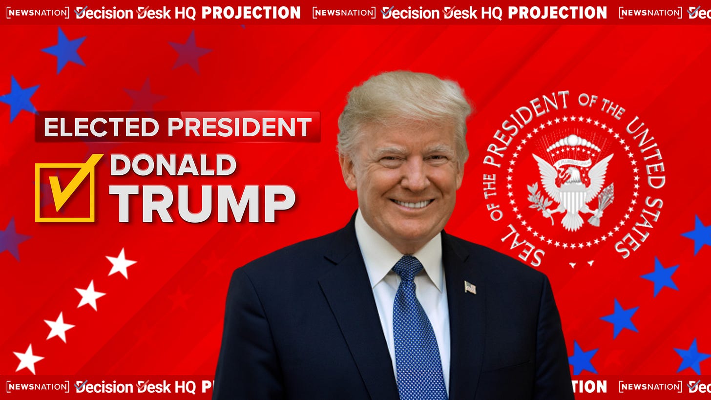 Donald Trump projected to win presidential election for second time Donald Trump projected to win presidential election for second time