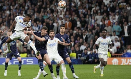 Real Madrid in final after Rodrygo and Karim Benzema stun Manchester City |  Champions League | The Guardian