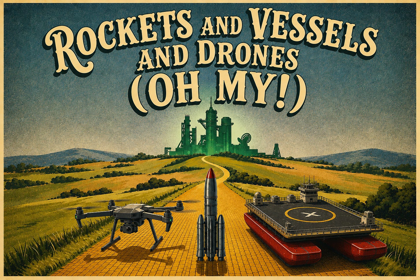 The Perihelion Moment, Issue 2, August 2026 — Rockets and Vessels and Drones (Oh My!)