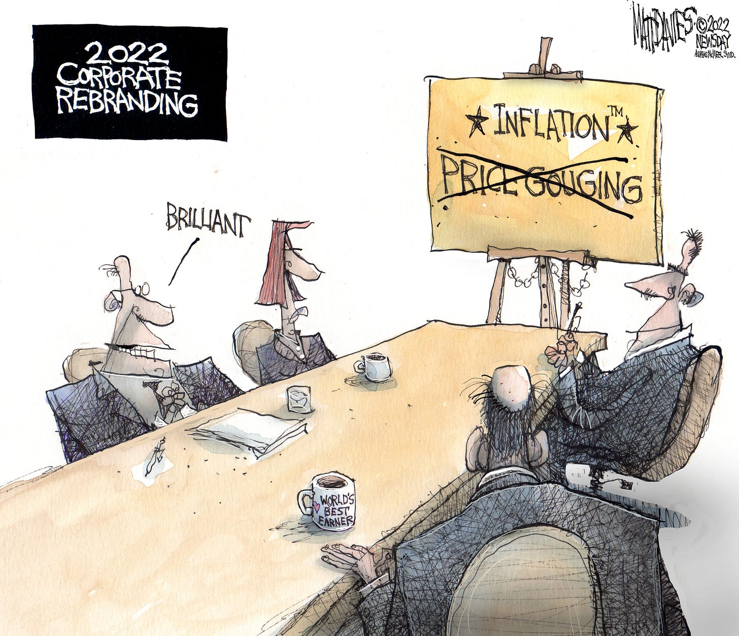 Time to replay this essay on price-gouging vs. inflation and oligarchy