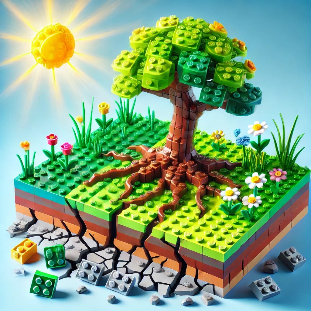 Growth - Lego tree