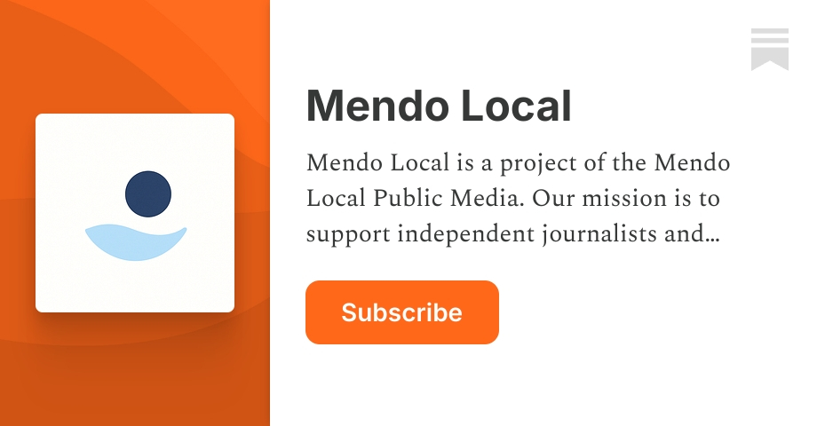 Mendo Local | Elise Cox | Substack