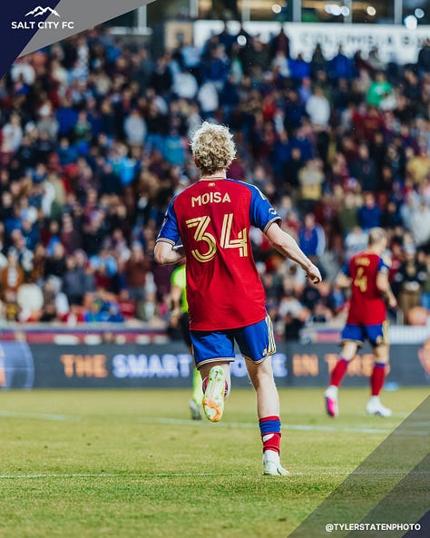 Real Salt Lake saw 5 RSL Academy alums feature in a 2-1 win over Seattle in the home opener, Saturday, Feb. 28, 2026 in Sandy, Utah. (Photos: Tyler Staten for Salt City Soccer)