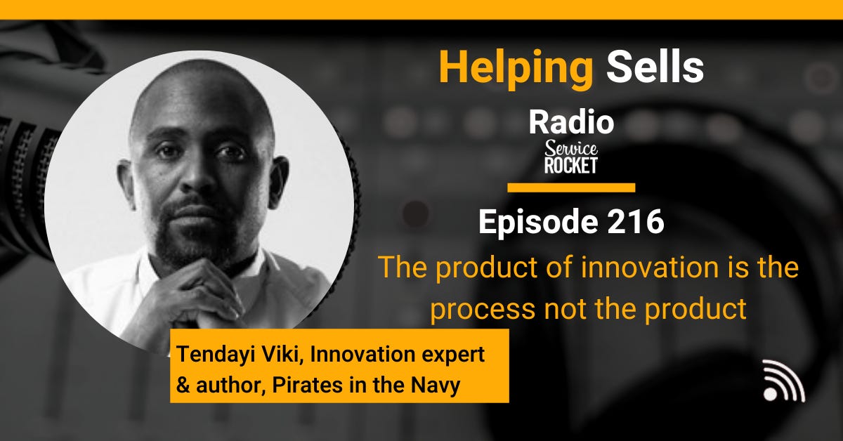 Tendayi Viki Strategyzer and Author of Pirates in the Navy