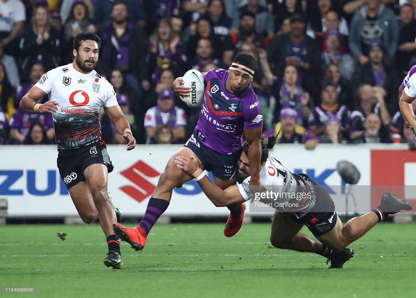 NRL Rd 7 - Storm v Warriors