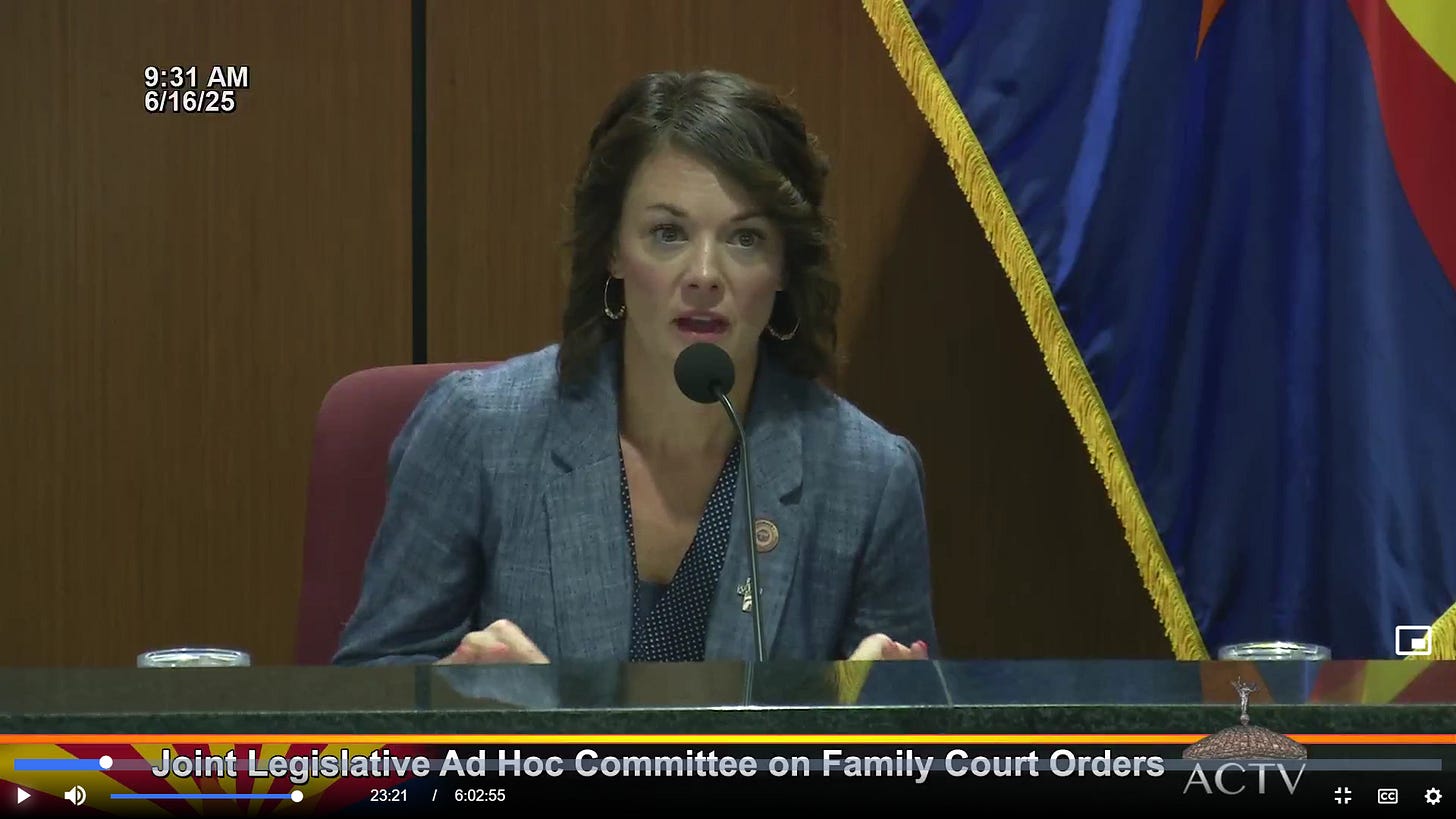 AZ Family Court Bombshell: Dr. Bandy Lee exposes the family court crisis, calling it judicial terrorism, child torture, and racketeering.