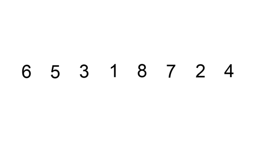 Values from the unsorted part are picked and placed at the correct position in the sorted part.