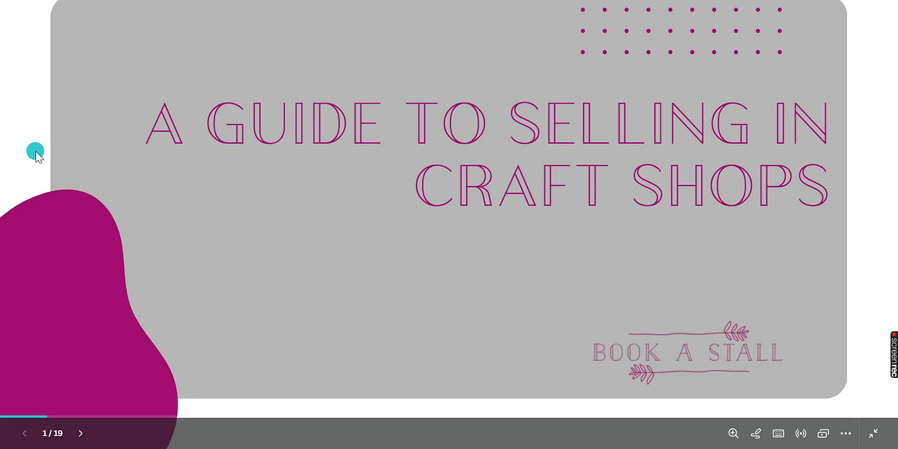 Selling In Craft Shops