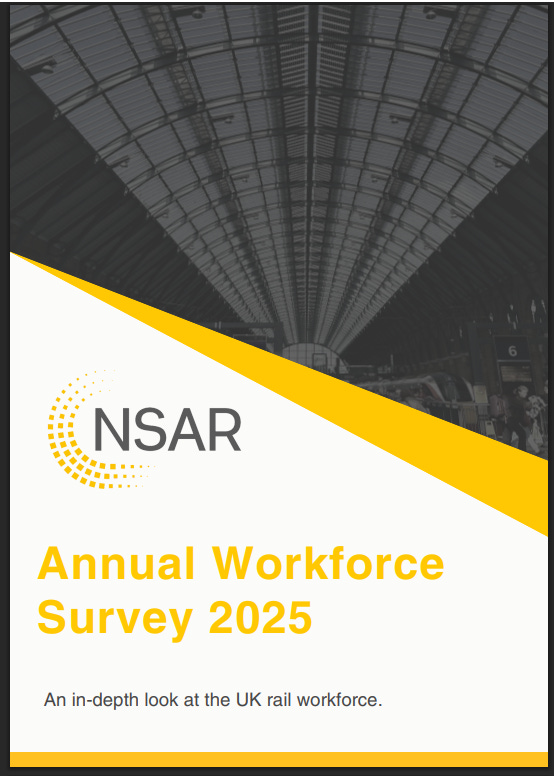 Cover NSAR Annual Workforce Survey with a roof of a station Cover NSAR Annual Workforce Survey with a roof of a station
