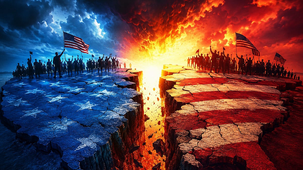 How Trump Is Driving America Toward a Civil War by Punishing His Political Enemies