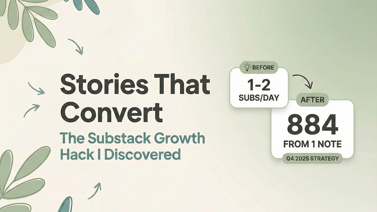 The Substack Growth Hack That's Working Right Now (October 2025)
