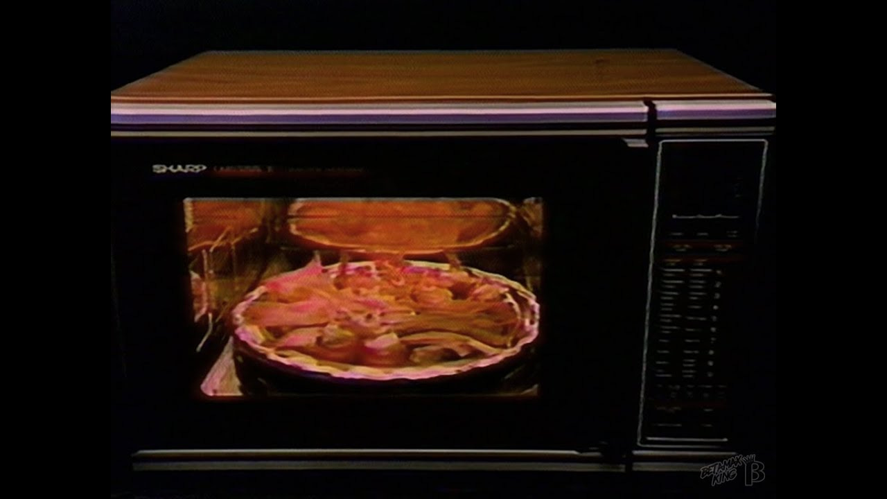 Sharp Microwave Oven Commercial 1985