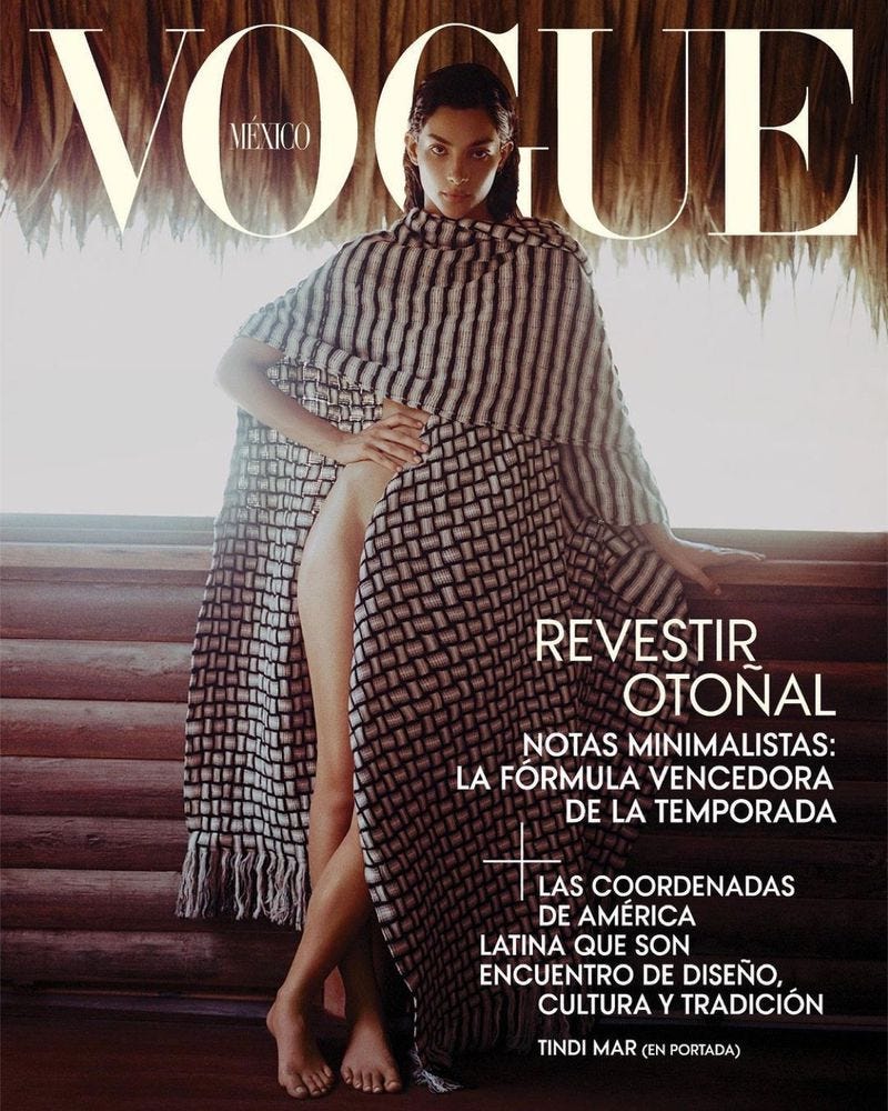 Vogue Mexico November 2021 Cover (Vogue Mexico)