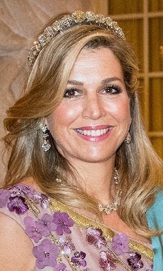 19 Queen Maxima - Tiara hair ideas in 2024 | queen maxima, tiara, royal  tiaras