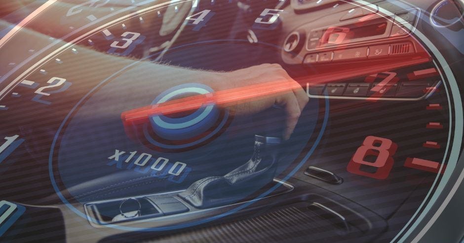 tachometer and manual transmission in a car tachometer and manual transmission in a car