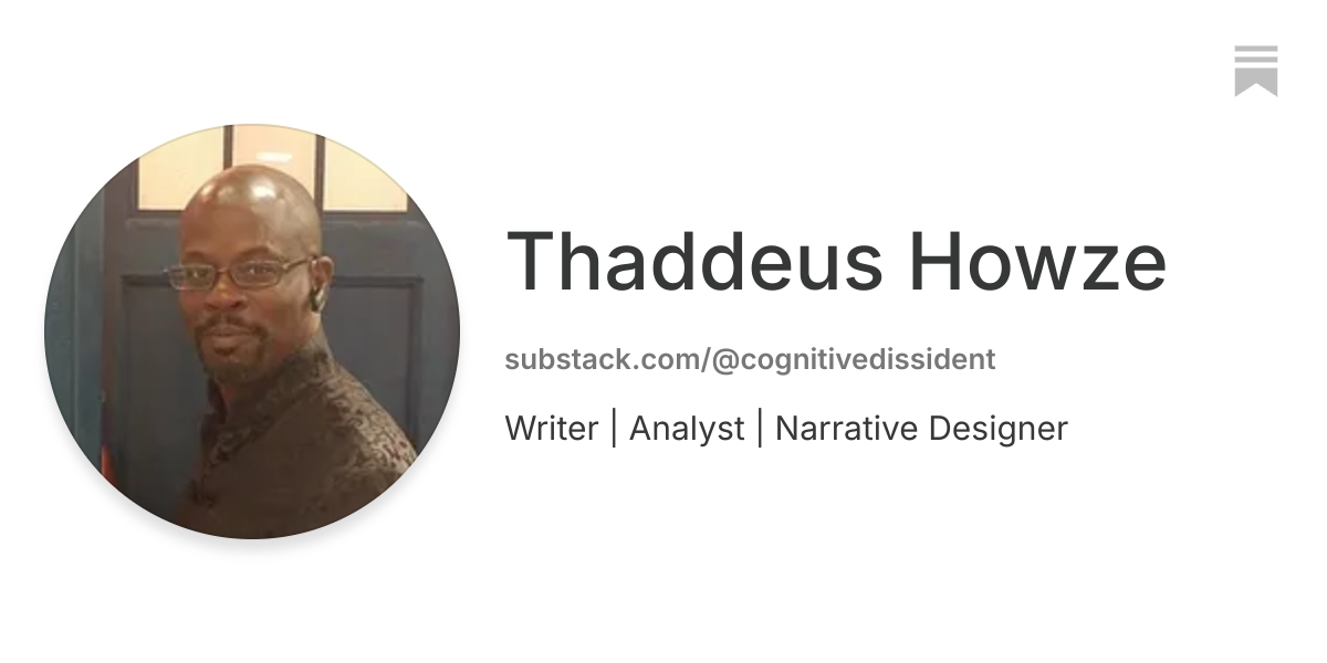 Thaddeus Howze | Substack