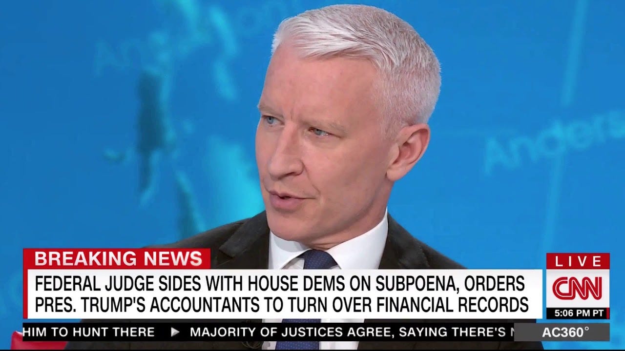 CNN's "Anderson Cooper 360" New Studio Debut - YouTube
