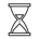 Hourglass 90% outline