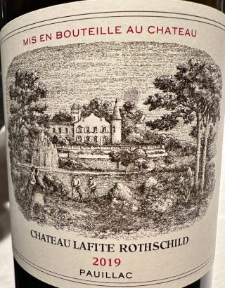 Chateau Lafite Rothschild 2019 Chateau Lafite Rothschild 2019